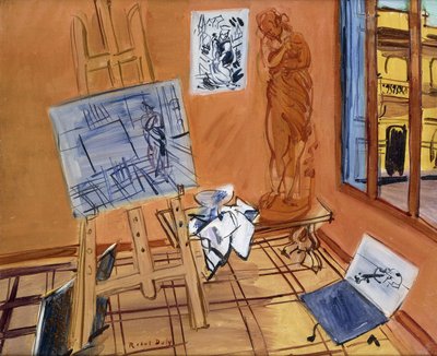 Das Atelier in der Rue Jeanne d