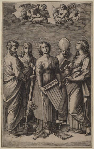 Heilige Cäcilia von Raphael