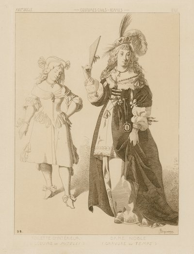 Italienische Frauen im 17. Jahrhundert von Raphael Jacquemin