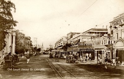 Altes Gerichtsgebäude St. Kalkutta, ca. 1900-20 von Raphael Tuck and Sons