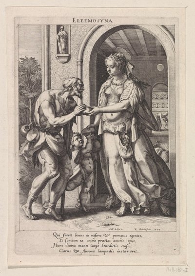 Nächstenliebe von Raphaël Sadeler (I)