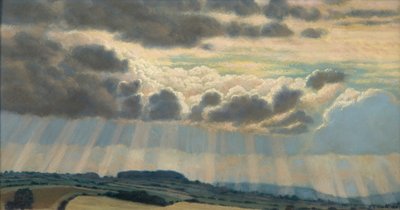 Landschaft mit Wolken von Raymond Booth