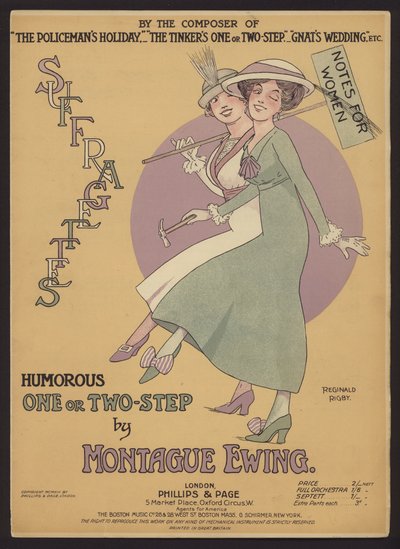 Humorvoller One or Two Step von Montague Ewing, Notenblatt von Reginald Rigby