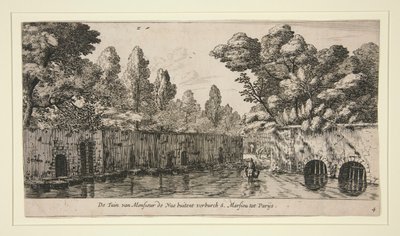 Der Garten von Monsieur de Nue in S. Marsiou, Vorort von Paris von Reinier Nooms
