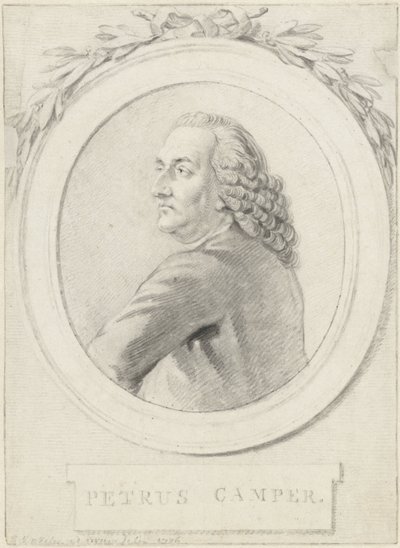 Porträt von Professor Petrus Camper von Reinier Vinkeles (I)
