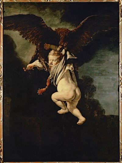 Ganymed in den Klauen des Adlers von Rembrandt Harmensz. van Rijn