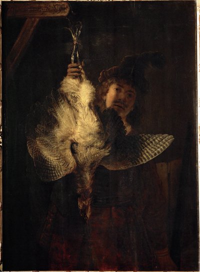 Der Rohrdommeljäger. Eiche von Rembrandt Harmensz. van Rijn