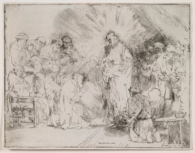 Christus erscheint den Aposteln von Rembrandt van Rijn