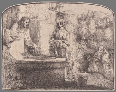 Die Taufe des Eunuchen von Rembrandt van Rijn