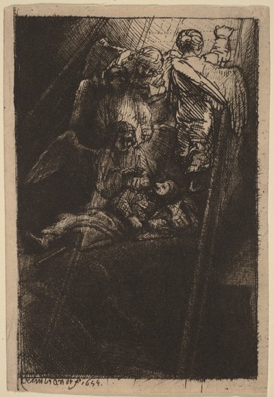 Jakobsleiter von Rembrandt van Rijn