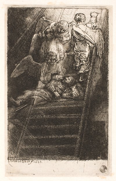 Jakobsleiter von Rembrandt van Rijn