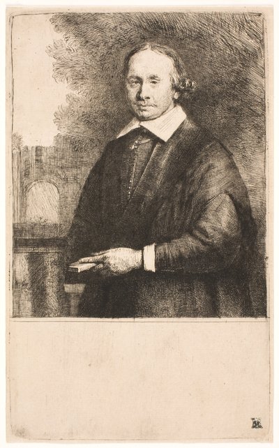 Jan Antonide van der Linden, Professor der Medizin von Rembrandt van Rijn