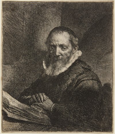 Jan Cornelis Sylvius von Rembrandt van Rijn