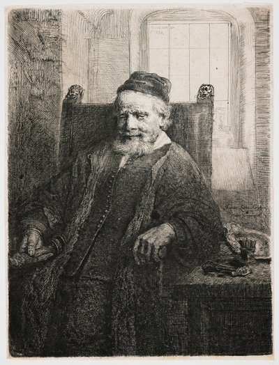 Jan Lutma, Goldschmied von Rembrandt van Rijn