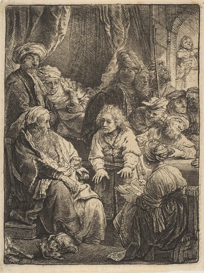 Joseph erzählt seine Träume von Rembrandt van Rijn