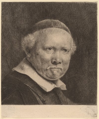 Lieven Willemsz van Coppenol: die größere Platte von Rembrandt van Rijn