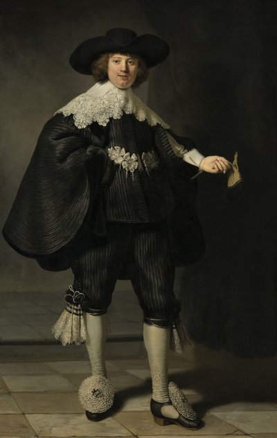 Porträt von Marten Soolmans von Rembrandt van Rijn