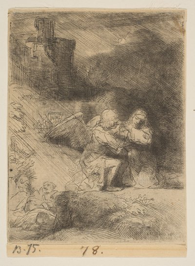 Die Agonie im Garten von Rembrandt van Rijn