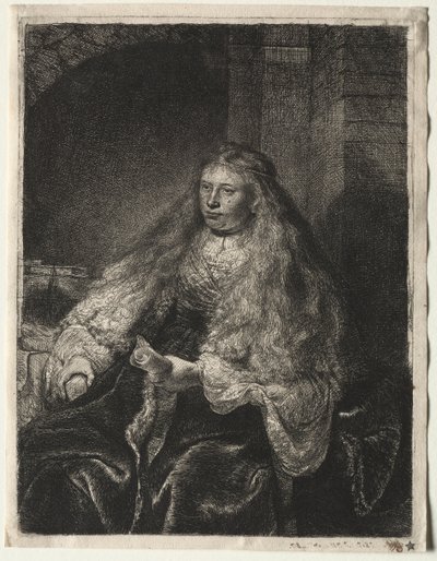 Die große jüdische Braut, 1634 von Rembrandt van Rijn