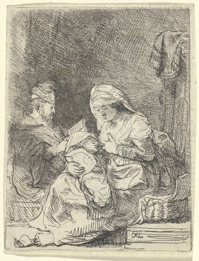 Die Heilige Familie von Rembrandt van Rijn