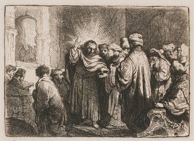 Das Zinsgroschen von Rembrandt van Rijn
