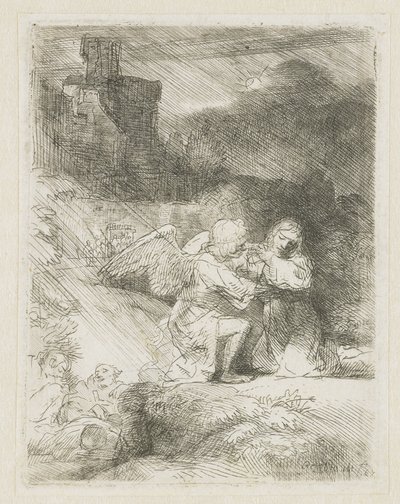 Die Agonie im Garten von Rembrandt van Rijn