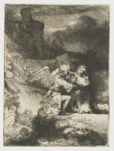 Die Agonie im Garten von Rembrandt van Rijn