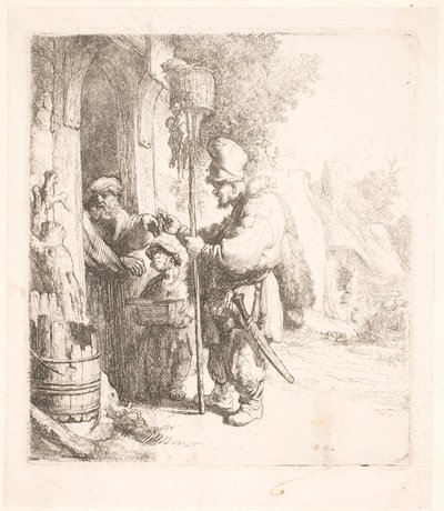 Der Rattenfänger von Rembrandt van Rijn