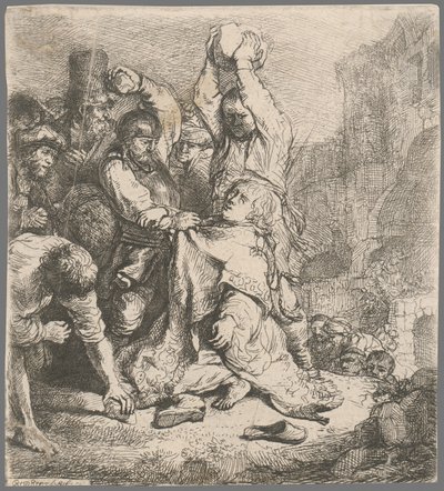 Die Taufe des Eunuchen von Rembrandt van Rijn