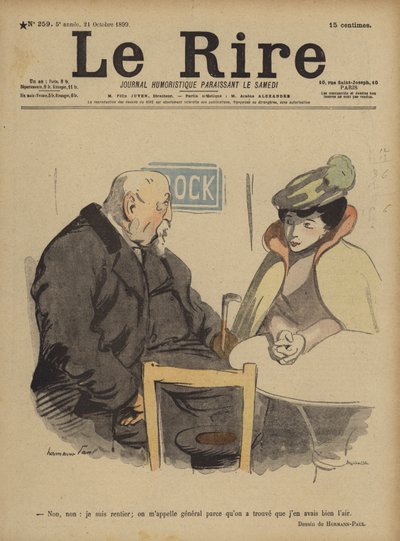 Illustration für Le Rire von Rene George Hermann Paul