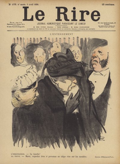Illustration für Le Rire von Rene George Hermann Paul
