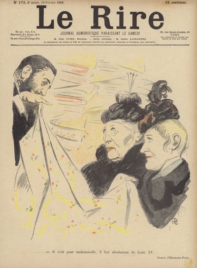 Illustration für Le Rire von Rene George Hermann Paul