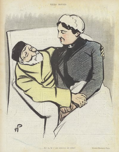 Illustration für Le Rire von Rene George Hermann Paul