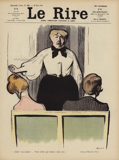 Illustration für Le Rire von Rene George Hermann Paul