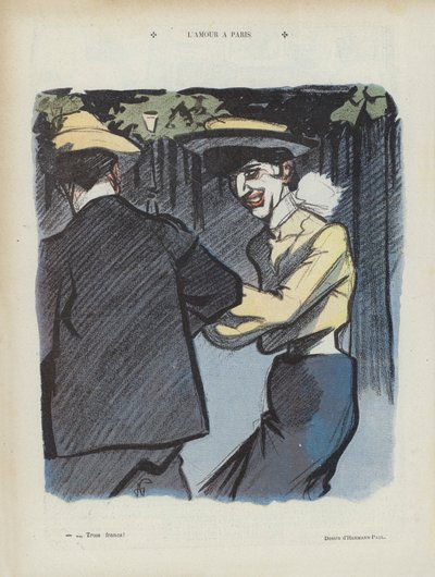 Prostitution - Illustration für Le Rire, 27. Mai 1905 von Rene George Hermann Paul