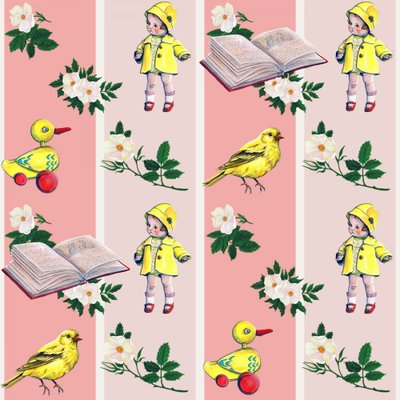 Süße Puppen und Rosen von Renee Machan Cottagecore Artist