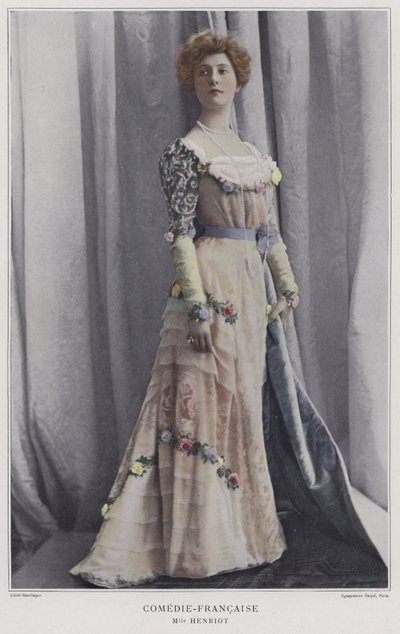 Henriette Henriot, französische Schauspielerin von Reutlinger Studio