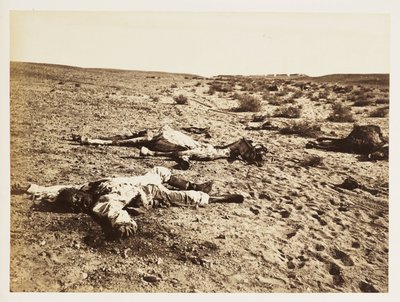 Toter Soldat in Tel-el-Kebir, Ägypten, 6. Dezember 1882 von John Pardon