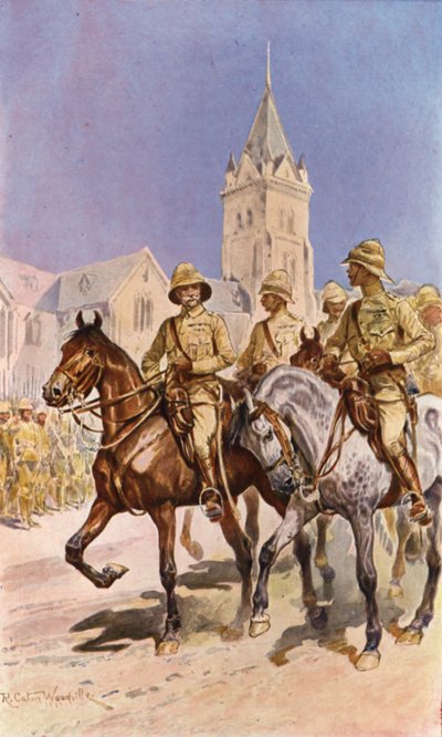 Roberts betritt Pretoria von Richard Caton II (after) Woodville