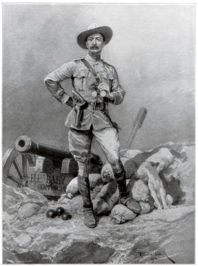 Generalmajor Robert Baden Powell 1857-1941, 1900 von Richard Caton II Woodville