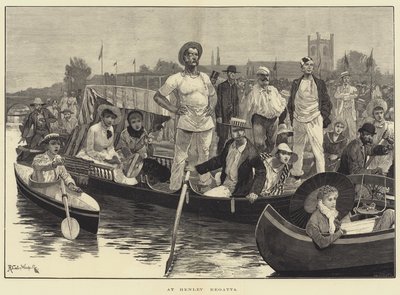 Bei der Henley Regatta von Richard Caton Woodville junior