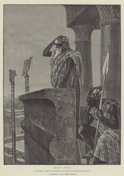 Cleopatra, von H. Rider Haggard von Richard Caton Woodville junior