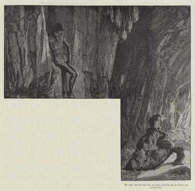 Nada die Lilie, von H. Rider Haggard von Richard Caton Woodville junior