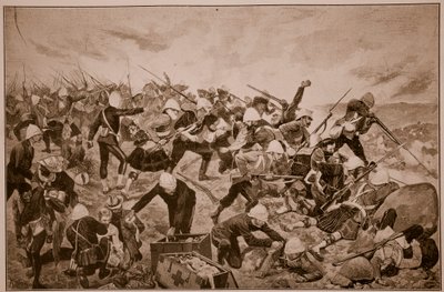 Die Schlacht am Majuba Hill von Richard Caton Woodville junior