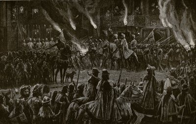 Die Marschierende Wache, Illustration aus 