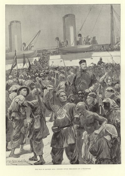 Der Krieg in Ostasien von Richard Caton Woodville junior
