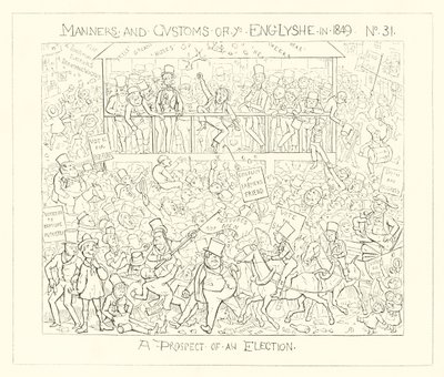 1849, Der Ausblick auf eine Wahl von Richard Doyle