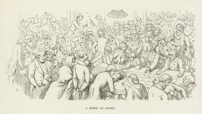 Eine Szene in Baden von Richard Doyle