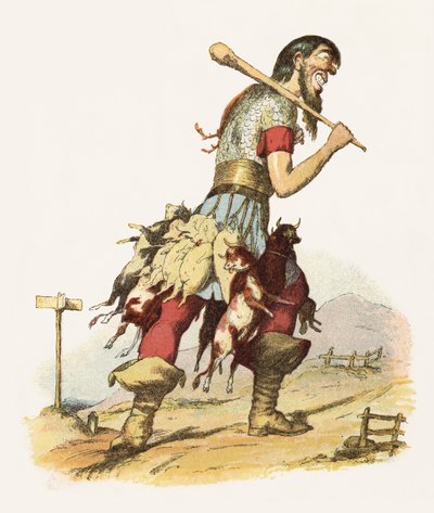 Illustration für Jack der Riesentöter von Richard Doyle