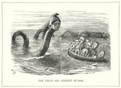 Punch-Karikatur: Revolutionen von 1848 (Stich) von Richard Doyle
